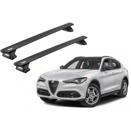 Barras Thule ALFA ROMEO Stelvio 17- RA / WingB EVO BK