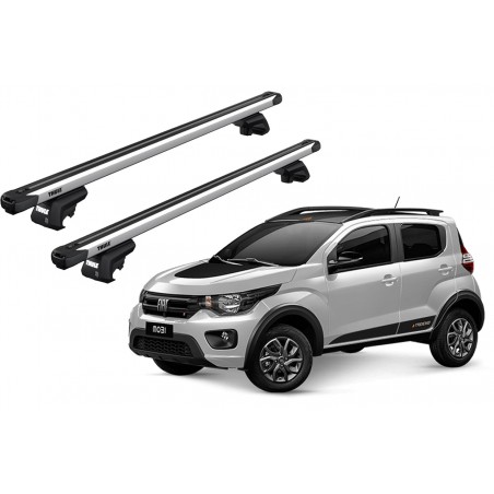 Barras Thule FIAT Mobi Way 16- RE / SlideBar EVO