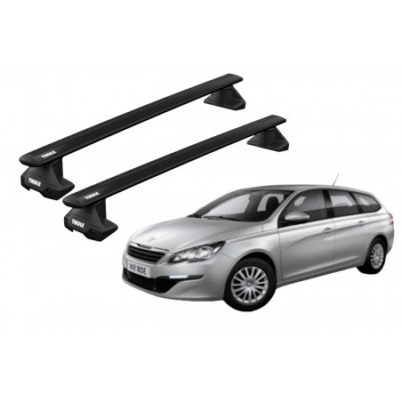 Barras Thule PEUGEOT 308 SW 14-21 TN / WingBar EVO Black