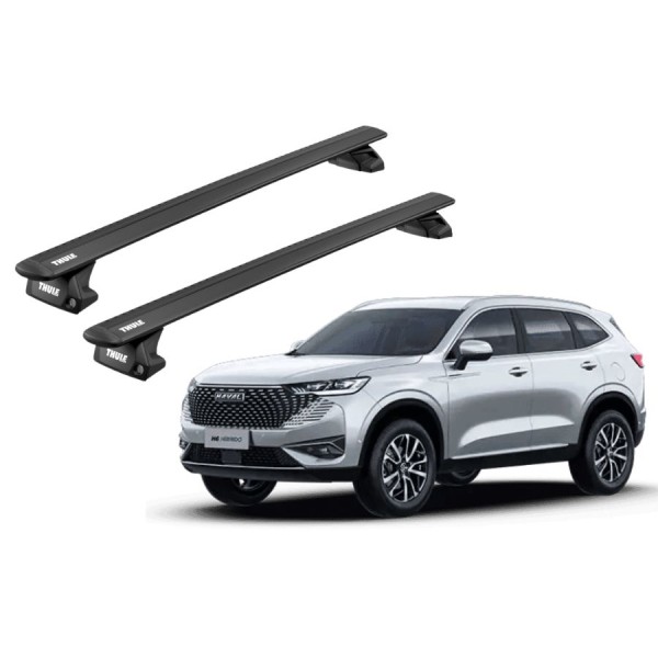 Barras Thule HAVAL H6 21- RA / WingBar EVO Black