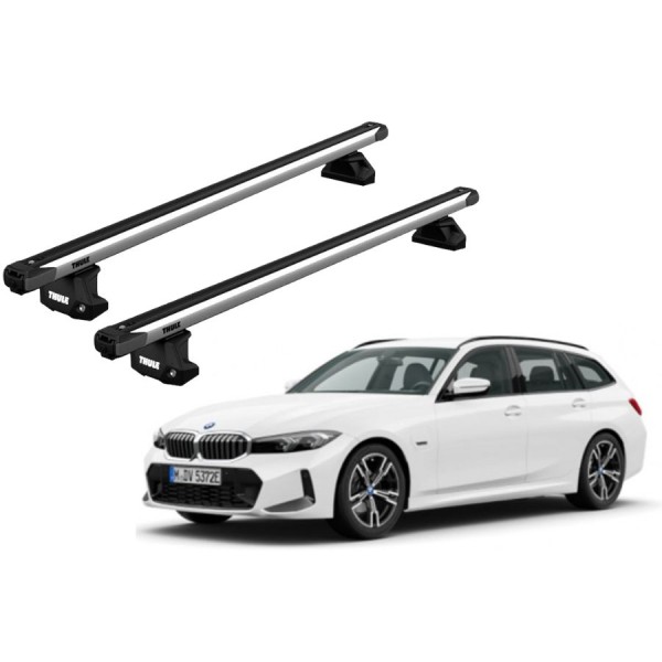 Barras Thule BMW 3-Series Touring 12-19 RA / SlideBar EVO