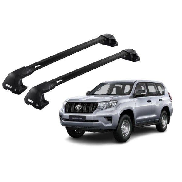 Barras Thule TOYOTA Land Cruiser Prado 09-23 TN / EDGE Flu BK