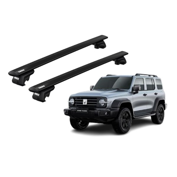 Barras Thule GREAT WALL Tank 300 23- RE / WingBar EVO Black