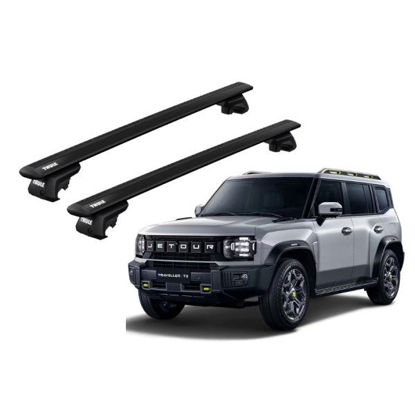 Barras Thule JETOUR T2 22- RE / WingBar EVO BLACK