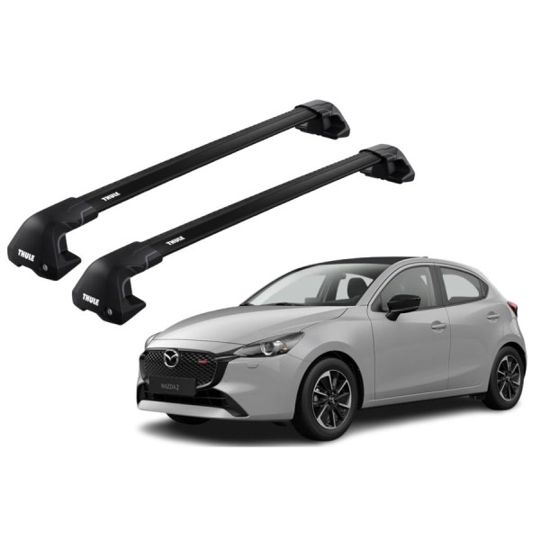 Barras Thule MAZDA 2 21- TN / EDGE Flush BLACK