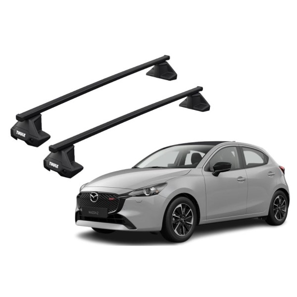 Barras Thule MAZDA 2 21- TN / SquareBar EVO