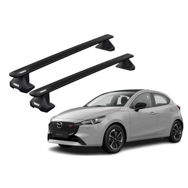 Barras Thule MAZDA 2 21- TN / WingBar EVO BLACK