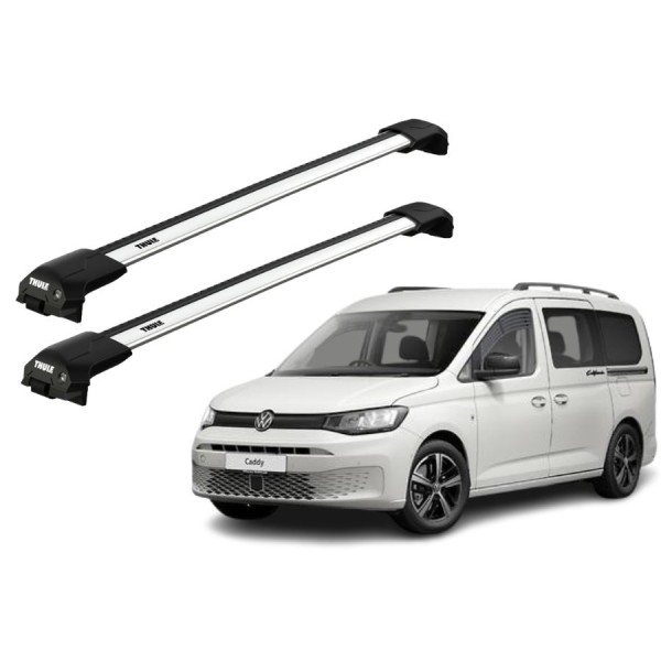 Barras Thule VOLKSWAGEN Caddy Life 21- RE / EDGE Flush