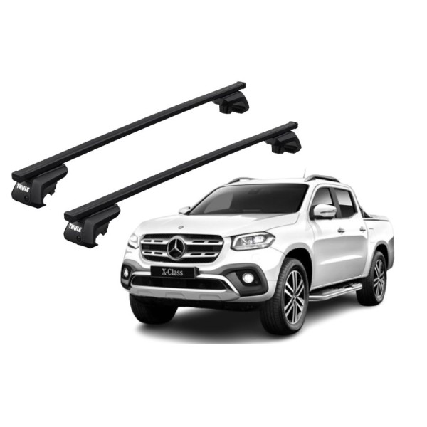 Barras Thule MERCEDES BENZ X-Class 18- RE / SquareBar EVO