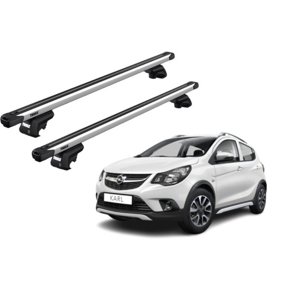 Barras Thule OPEL Karl Rocks 17- RE / SlideBar EVO