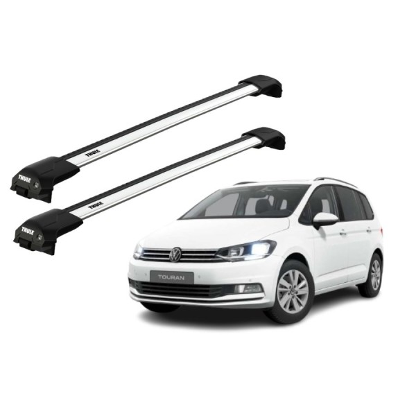 Barras Thule VOLKSWAGEN Touran II (5T) 15- RE / EDGE Flush