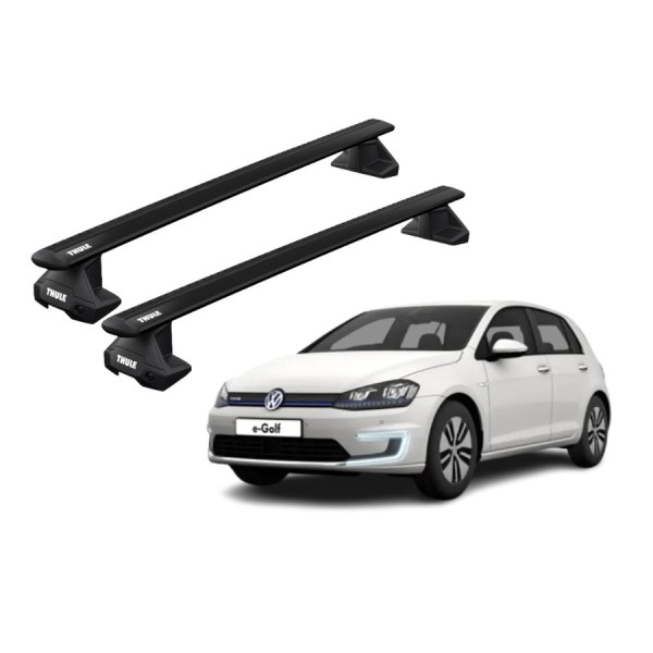 Barras Thule VOLKSWAGEN e-Golf 15-19 TN / WingBar EVO Black