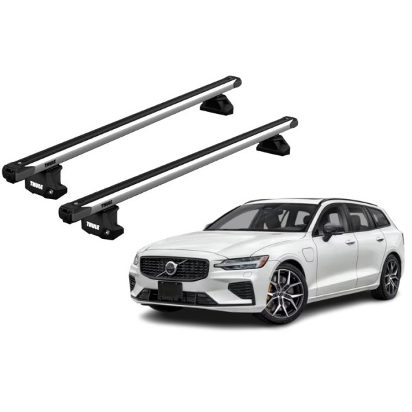 Barras Thule VOLVO V60 19- RA / SlideBar EVO