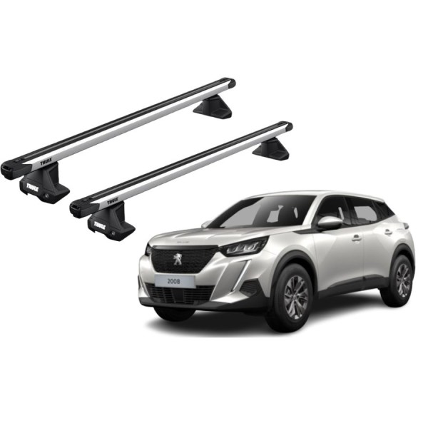 Barras Thule PEUGEOT 2008 20- TN / SlideBar EVO