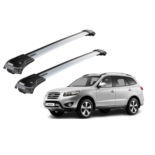 Barras Thule HYUNDAI Santa Fe 10-12 RE / WingBar EDGE