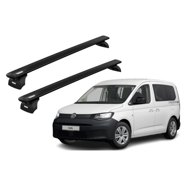 Barras Thule VOLKSWAGEN Caddy Maxi 21-22 PF / WingBar Black