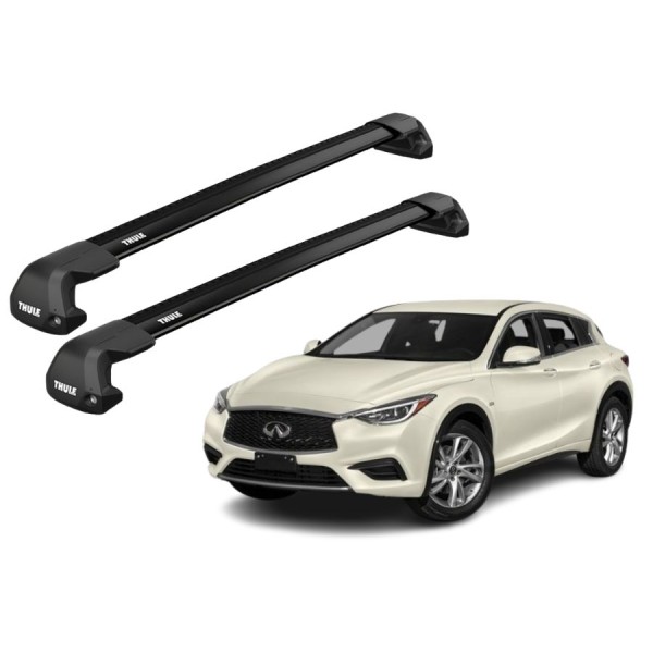 Barras Thule INFINITI Q30 16-19 PF / EDGE Flush Black