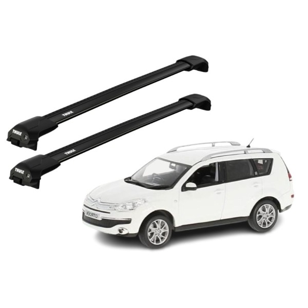 Barras Thule CITROEN C-crosser 07-12 RE / EDGE Flush Black