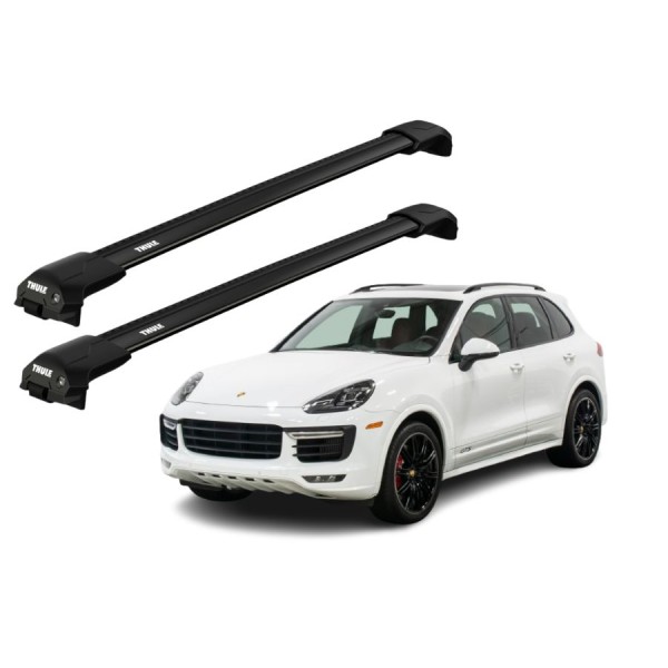 Barras Thule PORSCHE Cayenne 10-17 RE / EDGE Flush Black