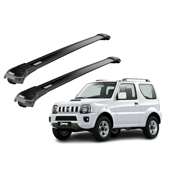 Barras Thule SUZUKI Jimny 98-18 RE / WingBar EDGE Black