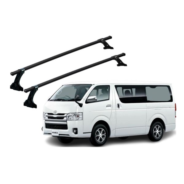 Barras Thule TOYOTA HiAce 04- LL / Canales de Lluvia