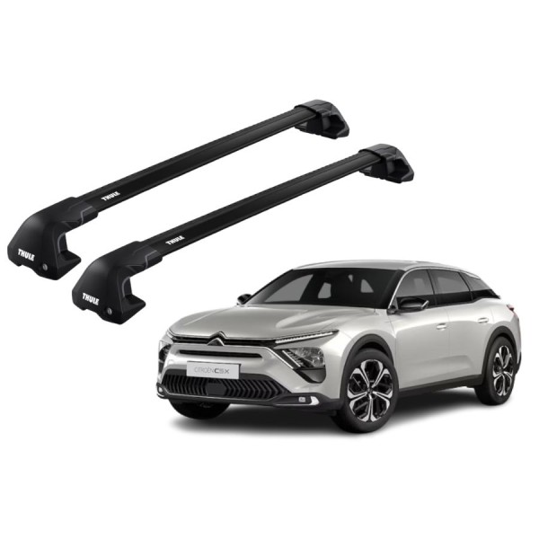 Barras Thule CITROEN C5X 22- TN / EDGE Flush BLACK