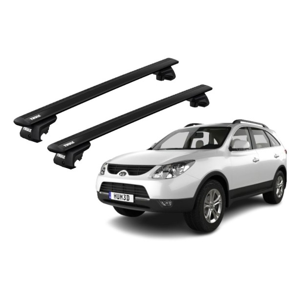 Barras Thule HYUNDAI ix55 08-15 RE / WingBar EVO Black