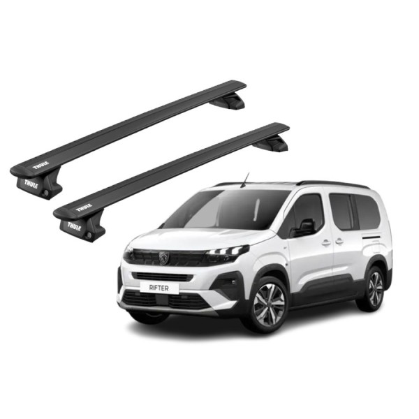 Barras Thule PEUGEOT Rifter 19- RA / WingBar EVO BLACK