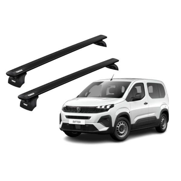 Barras Thule PEUGEOT Rifter 19- PF / WingBar Black