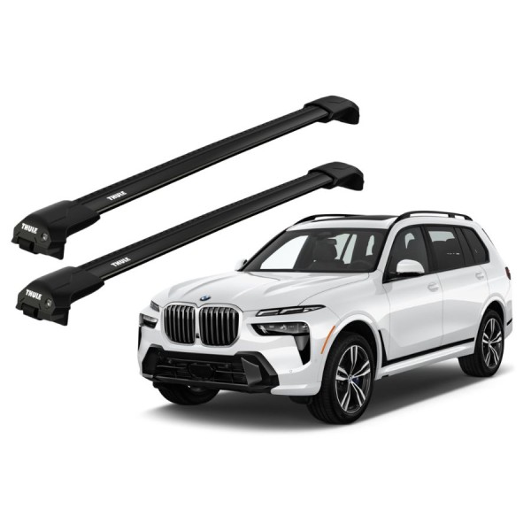 Barras Thule BMW X7 19- RA / EDGE Flush Black