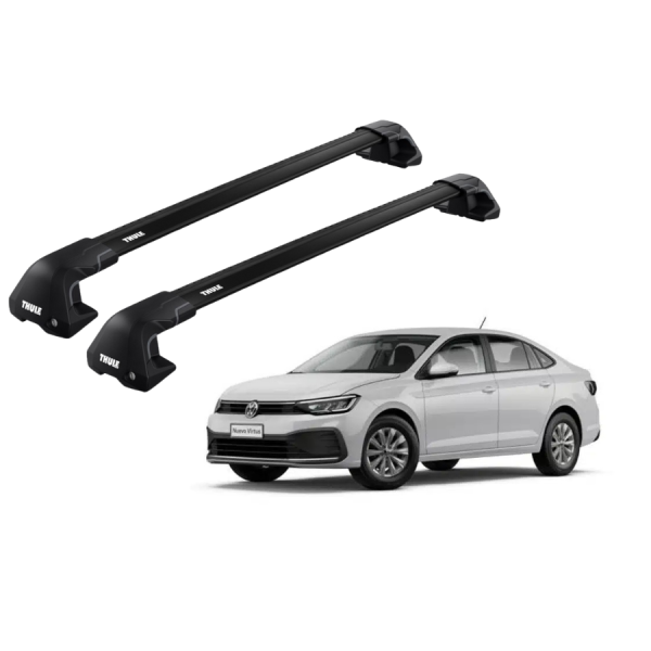 Barras Thule VOLKSWAGEN Virtus 18- TN / EDGE Flush Black