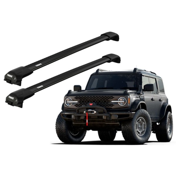 Barras Thule FORD Bronco 21- RE / EDGE Flush BLACK