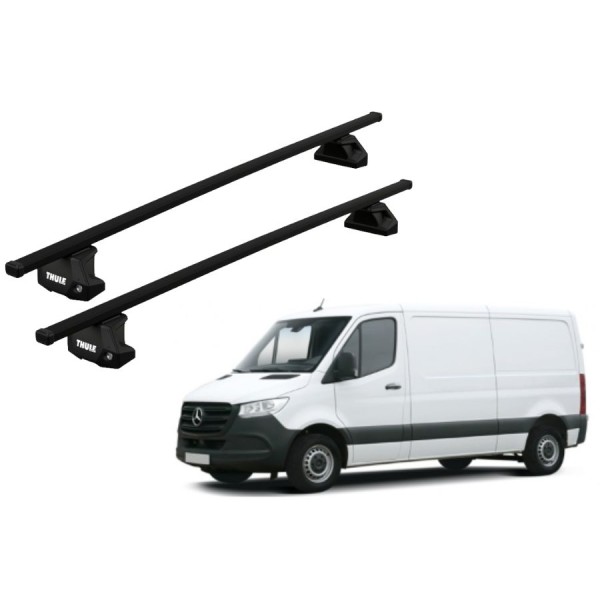 Barras Thule MERCEDES BENZ Sprinter H2 06-17 PF / Square EVO