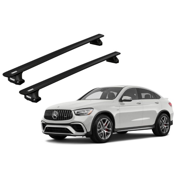 Barras Thule MERCEDES BENZ GLC 17-23 PF / WingBar EVO Black