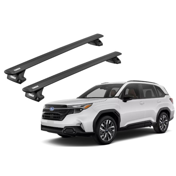 Barras Thule SUBARU Forester 25- RA / Wing EVO Black