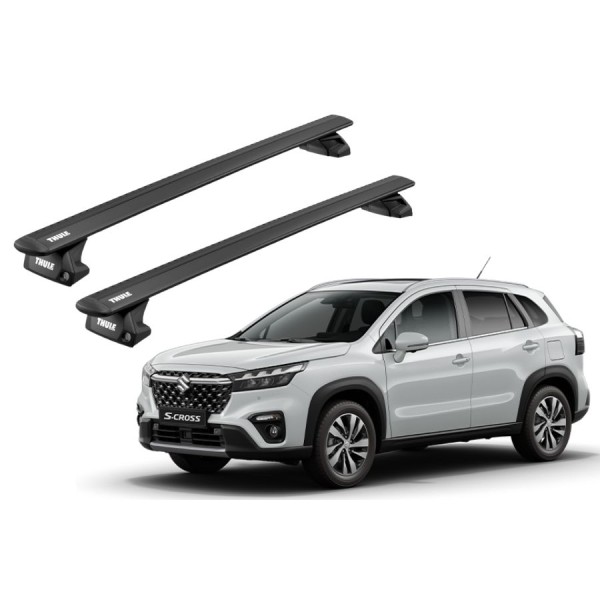 Barras Thule SUZUKI SX4 S-Cross 21- RA / WingBar EVO Black