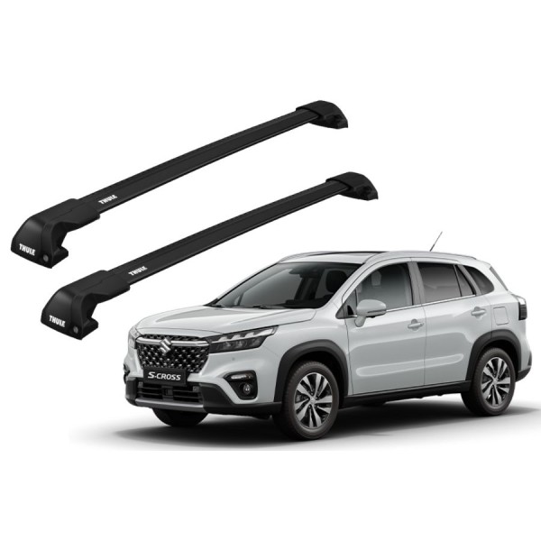 Barras Thule SUZUKI SX4 S-Cross 21- RA / EDGE Flush Black