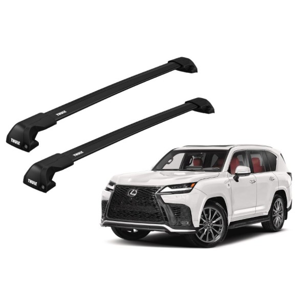 Barras Thule LEXUS LX 22- RA / EDGE Flush Black