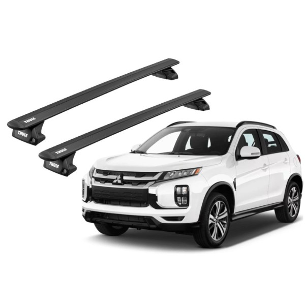 Barras Thule MITSUBISHI ASX 23- RA / WingBar EVO Black