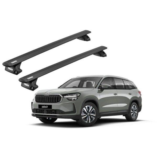 Barras Thule SKODA Kodiaq 24- RA / WingBar EVO Black