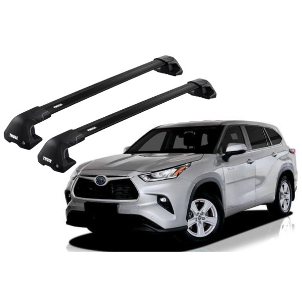 Barras Thule TOYOTA Kluger (XU70) 20- TN / EDGE Flush Black