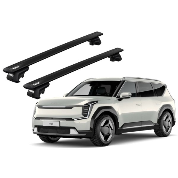 Barras Thule KIA EV9 23- RE / WingBar EVO Black