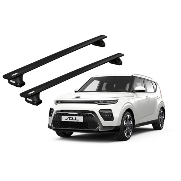 Barras Thule AUDI Q6 e-tron 24- RA / WingBar EVO Black