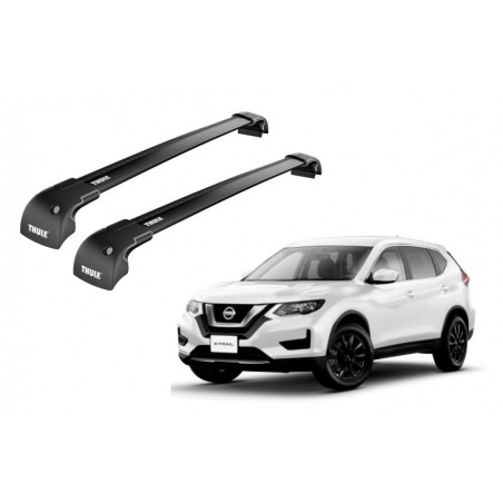 Barras Thule NISSAN X-Trail 14-21 PF / WingBar EDGE Black