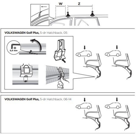 Kit De Anclaje Thule 141406