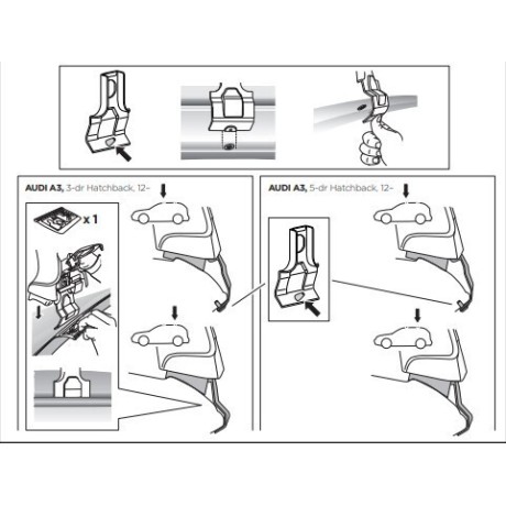 Kit de Anclaje Thule 141708