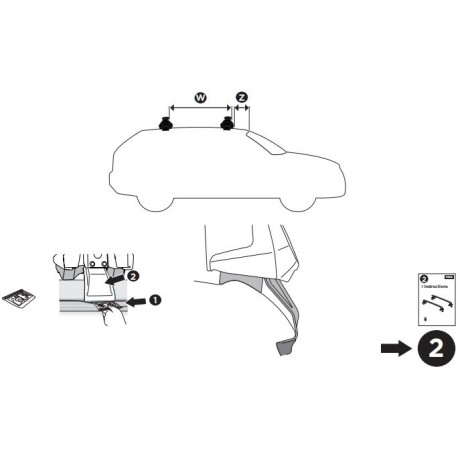 Kit De Anclaje Thule 145005