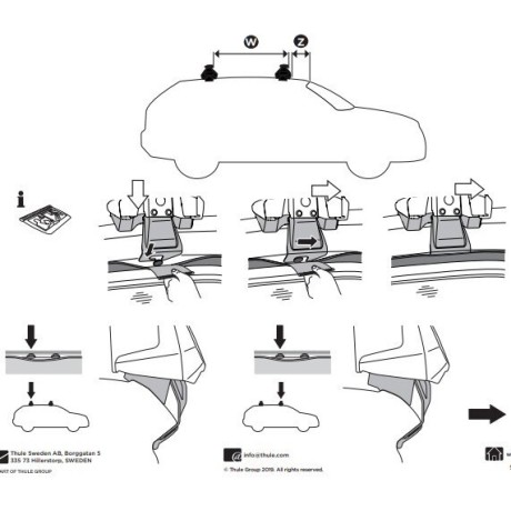 Kit De Anclaje Thule 145164