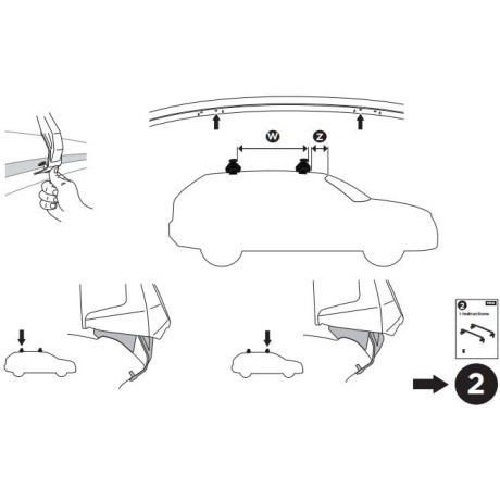 Kit De Anclaje Thule 145166