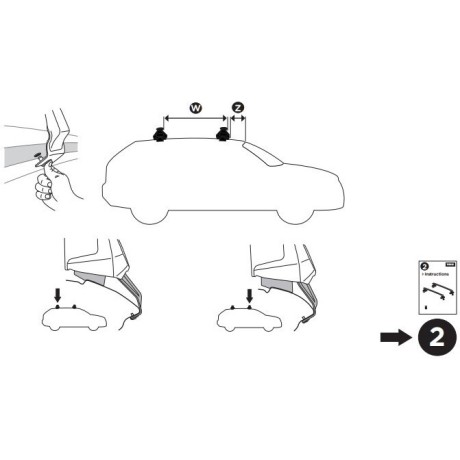 Kit De Anclaje Thule 145201